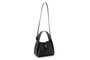 Vince Camuto Turin Bolso de Mano Negro 100% Piel de Polivinilo Elegante y Sofisticado para Mujer